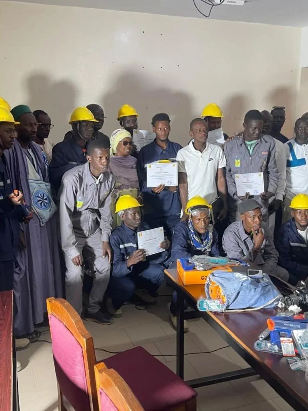 Remise des attestations